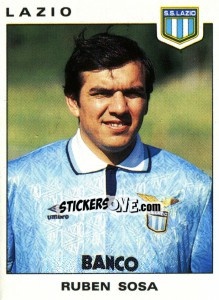 Sticker Ruben Sosa - Calciatori 1991-1992 n. 202 - Panini