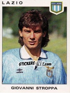 Figurina Giovanni Stroppa - Calciatori 1991-1992 - Panini