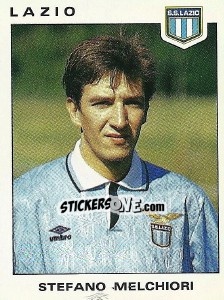 Sticker Stefano Melchiori - Calciatori 1991-1992 n. 207 - Panini