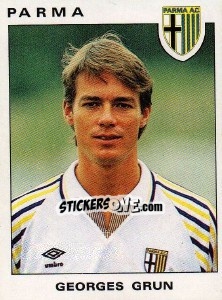 Sticker Georges Grun - Calciatori 1991-1992 - Panini