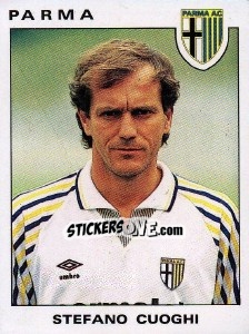 Figurina Stefano Cuoghi - Calciatori 1991-1992 - Panini