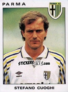 Sticker Stefano Cuoghi - Calciatori 1991-1992 n. 259 - Panini
