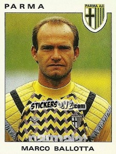 Sticker Marco Ballotta - Calciatori 1991-1992 n. 262 - Panini