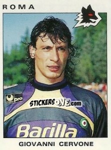 Sticker Giovanni Cervone - Calciatori 1991-1992 n. 268 - Panini