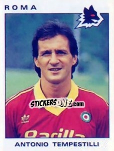 Figurina Antonio Tempestilli - Calciatori 1991-1992 - Panini