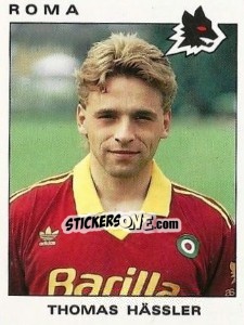 Sticker Thomas Häßler - Calciatori 1991-1992 n. 274 - Panini