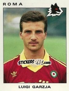 Sticker Luigi Garzya - Calciatori 1991-1992 n. 280 - Panini