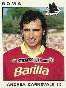 Figurina Andrea Alessandro Carnevale - Calciatori 1991-1992 - Panini