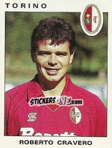 Figurina Roberto Cravero - Calciatori 1991-1992 - Panini