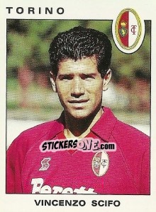 Sticker Vincenzo Scifo - Calciatori 1991-1992 n. 312 - Panini