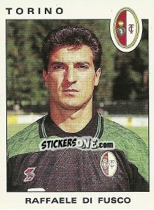 Figurina Raffaele Di Fusco - Calciatori 1991-1992 - Panini
