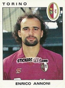 Sticker Enrico Annoni - Calciatori 1991-1992 - Panini
