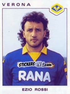 Sticker Ezio Rossi - Calciatori 1991-1992 n. 327 - Panini