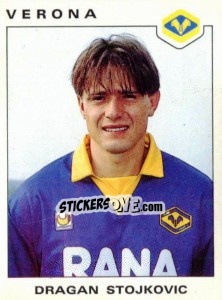 Sticker Dragan Stojkovic - Calciatori 1991-1992 - Panini