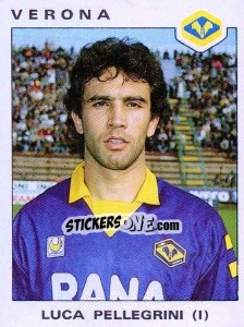 Sticker Luca Pellegrini - Calciatori 1991-1992 n. 340 - Panini
