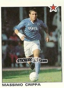 Sticker Massimo Crippa (Napoli) - Calciatori 1991-1992 n. 354 - Panini