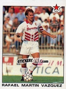 Cromo Vazquez Rafael Martin (Torino) - Calciatori 1991-1992 n. 365 - Panini