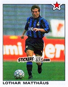 Sticker Lothar Matthäus (Inter)