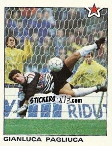 Figurina Gianluca Pagliuca (Sampdoria) - Calciatori 1991-1992 - Panini