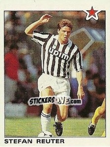 Cromo Stefan Reuter (Juventus) - Calciatori 1991-1992 - Panini