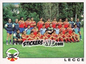 Sticker Team - Calciatori 1991-1992 - Panini