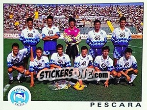 Sticker Team - Calciatori 1991-1992 n. 500 - Panini