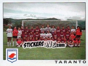 Sticker Team - Calciatori 1991-1992 n. 536 - Panini