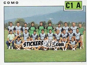 Sticker Team Como - Calciatori 1991-1992 n. 573 - Panini