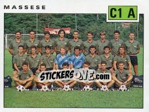Sticker Team Massese - Calciatori 1991-1992 n. 576 - Panini