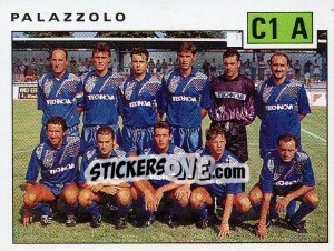 Figurina Team Palazzolo - Calciatori 1991-1992 - Panini