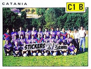 Sticker Team Catania - Calciatori 1991-1992 n. 595 - Panini