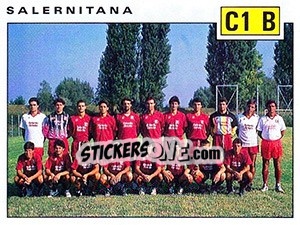 Sticker Team Salernitana - Calciatori 1991-1992 - Panini