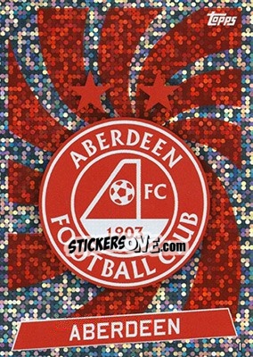 Sticker Club Badge - SPFL 2016-2017. Match Attax n. 1 - Topps