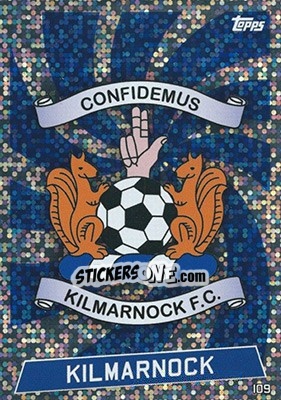 Sticker Club Badge - SPFL 2016-2017. Match Attax n. 109 - Topps