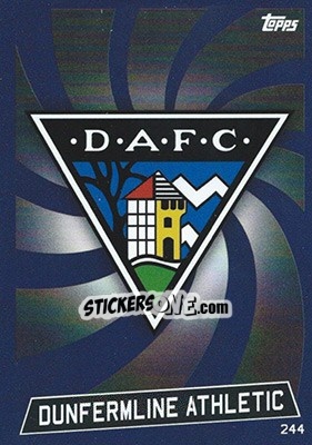 Sticker Club Badge - SPFL 2016-2017. Match Attax n. 244 - Topps