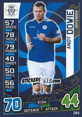 Sticker Andy Dowie - SPFL 2016-2017. Match Attax n. 284 - Topps