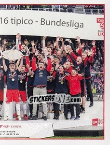 Sticker Meister 15-16 - Österreichische Fußball Bundesliga 2016-2017 n. 4 - Panini