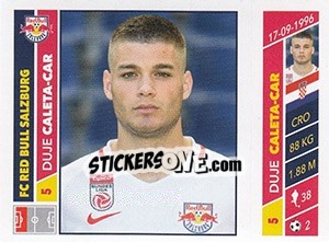 Sticker Duje Caleta-Car - Österreichische Fußball Bundesliga 2016-2017 n. 10 - Panini