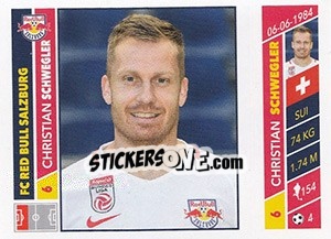 Sticker Christian Schwegler - Österreichische Fußball Bundesliga 2016-2017 - Panini