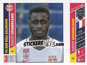 Figurina Dayot Upamecano - Österreichische Fußball Bundesliga 2016-2017 - Panini