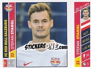 Cromo Stefan Stangl - Österreichische Fußball Bundesliga 2016-2017 - Panini