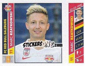 Sticker Josip Radoševic - Österreichische Fußball Bundesliga 2016-2017 n. 24 - Panini