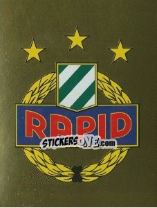 Sticker Wappen Rapid Wien - Österreichische Fußball Bundesliga 2016-2017 - Panini