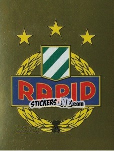 Sticker Wappen Rapid Wien - Österreichische Fußball Bundesliga 2016-2017 n. 33 - Panini
