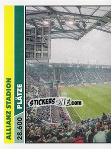 Sticker Stadion Rapid - Österreichische Fußball Bundesliga 2016-2017 n. 58 - Panini