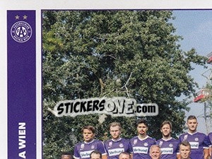 Cromo Team Austria Wien - Österreichische Fußball Bundesliga 2016-2017 - Panini