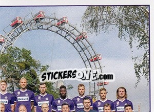 Sticker Team Austria Wien - Österreichische Fußball Bundesliga 2016-2017 n. 82 - Panini