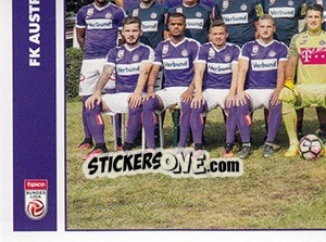Sticker Team Austria Wien - Österreichische Fußball Bundesliga 2016-2017 n. 83 - Panini