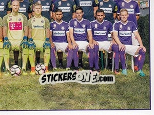 Cromo Team Austria Wien - Österreichische Fußball Bundesliga 2016-2017 - Panini