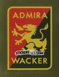 Cromo Wappen Admira Wacker Mödling - Österreichische Fußball Bundesliga 2016-2017 - Panini